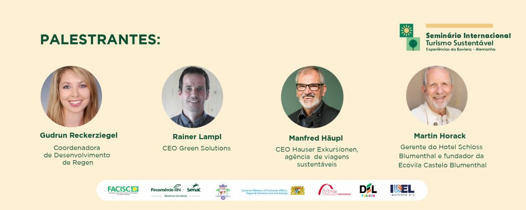 Especialistas alemães estarão em SC para Seminário de Turismo Sustentável