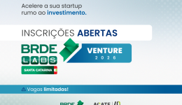 BRDE Labs SC 2026: programa de aceleração abre inscrições para startups catarinenses na etapa Venture