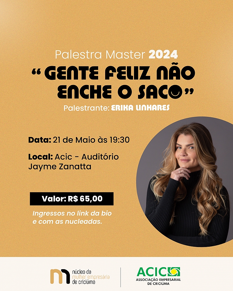 Liderança positiva pauta evento do Núcleo da Mulher Empresária da Acic